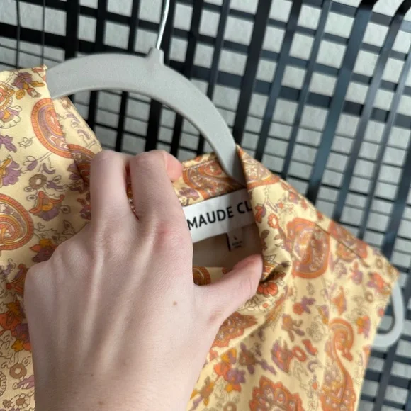 Maude club emery collared feather shift dress - Picture 8 of 11